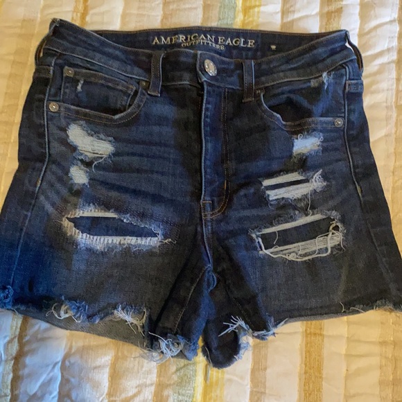 American Eagle dark denim shorts - Picture 3 of 3